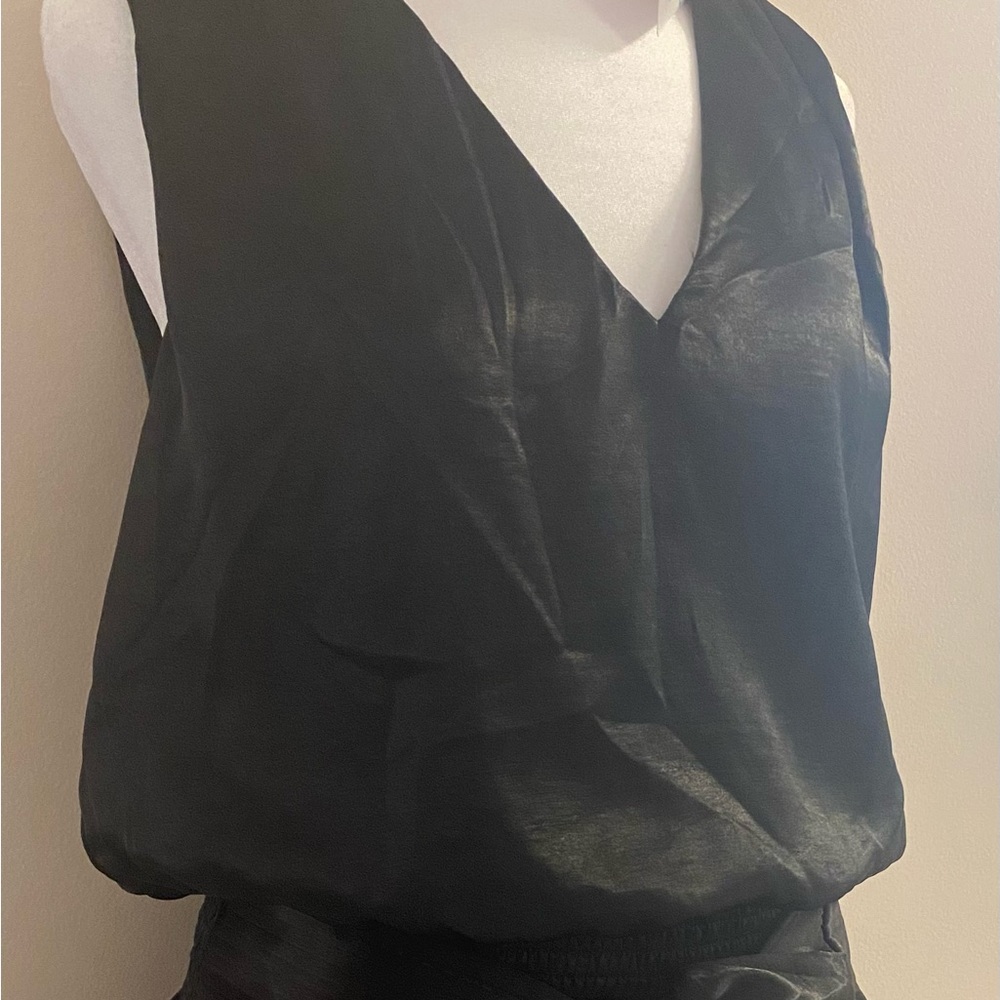 Black mini dress